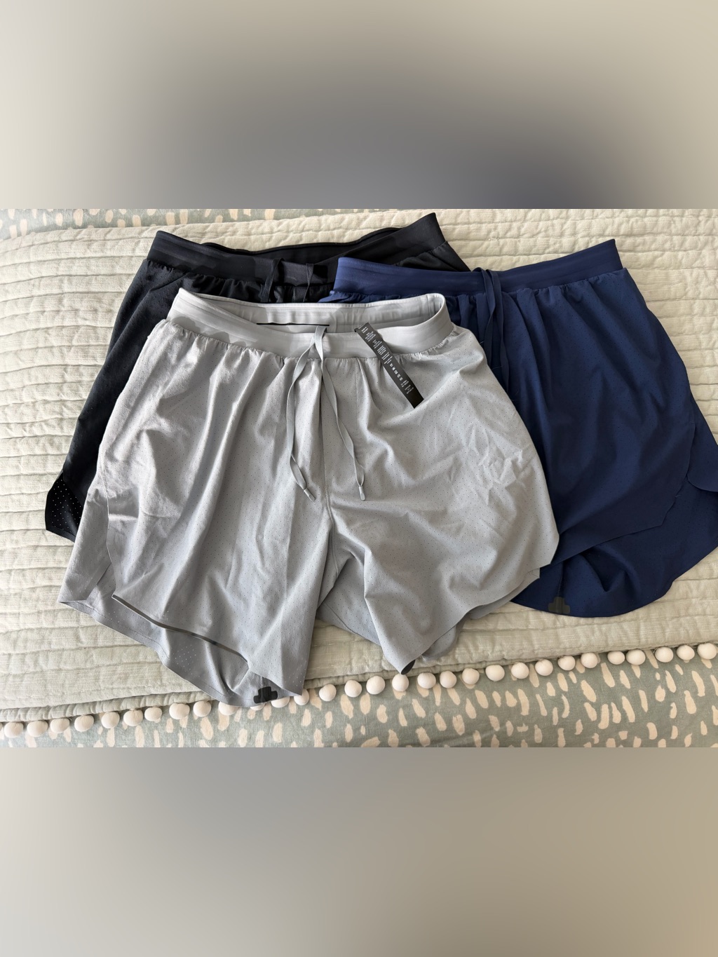 Bundle Of 3 Lululemon Men’s Fast And Free 6” Lined Running Shorts | Size Small